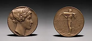 Medal Commemorating the Completion of Catskill Aqueduct by Daniel Chester French (American, 1850–1931)