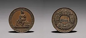 Medal Commemorating the Exhibition of Textiles, Berlin, 1844 by Emil Schilling (German)