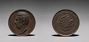 Medal: Eugene Verboeckhoven by Unknown Artist