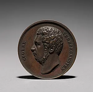 Medal: Eugene Verboeckhoven (obverse) by Unknown Artist