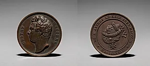 Medal: Gustaf Wappers by Unknown Artist