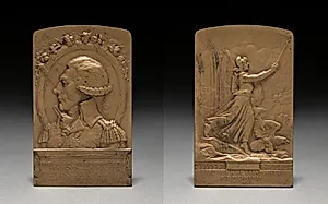 Medal: Lafayette  by Jules Edouard Roiné (French, 1857–1916)