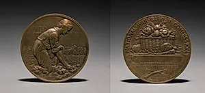Medal: National War Garden Commission by Tiffany & Co. (America, New York, est. 1837)