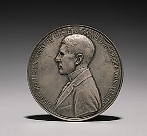 Medal (obverse) by Godefroid Devreese (Belgian, 1861–1941)