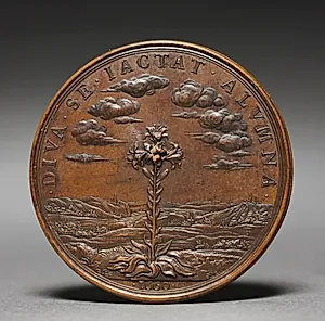 Medal of Anne of Austria (reverse)