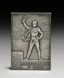 Medal of French Republic by F Vernon (French)