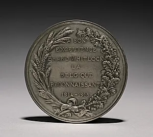 Medal (reverse) by Godefroid Devreese (Belgian, 1861–1941)