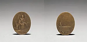 Medallion by Jean Paul Aube (French, 1837–1916)