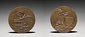 Medallion by F. Montagny (French)