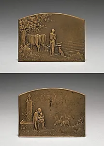 Medallion by Georges Dupré (French, 1869–1909)