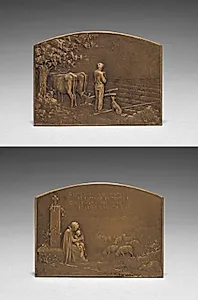 Medallion by Georges Dupré (French, 1869–1909)