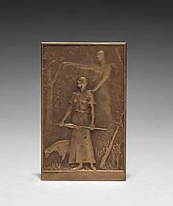 Medallion: Jeanne d'Arc (obverse)