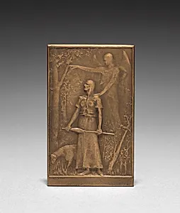 Medallion: Jeanne d'Arc (obverse)