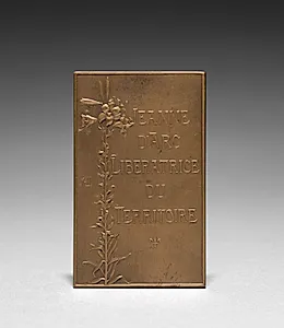 Medallion: Jeanne d'Arc (reverse)