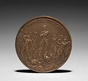 Medallion (obverse) by Henri Emile Allouard (French, 1844–1929)