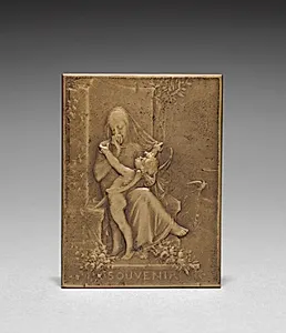 Medallion (obverse) by Jules Dupré (French, 1811–1889)