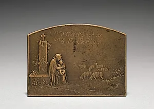 Medallion (reverse) by Jules Dupré (French, 1811–1889)