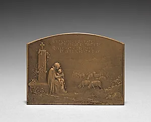 Medallion (reverse) by Jules Dupré (French, 1811–1889)
