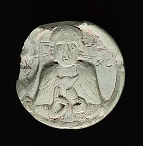 Medallion with Christ by Unknown Artist