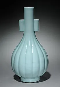 Melon-Shaped Fluted Vase by Unknown Artist