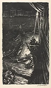 Midnight at Venice by Muirhead Bone (British, 1876–1953)