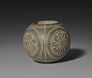 Miniature Stone Reliquary or Toilette Casket by Unknown Artist