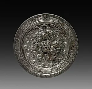 Mirror of the "Deities and Beasts" by Unknown Artist