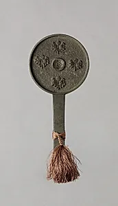 Mirror with Paulownia Crests by Unknown Artist