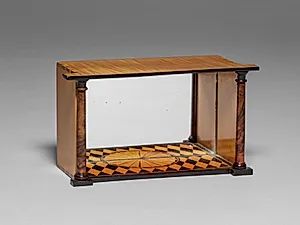 Mirrored Partition for a Globe Work Table (Globustisch) by Unknown Artist