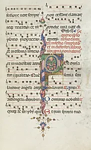 Missale: Fol. 183: Foliage decoration by Bartolommeo Caporali (Italian, c. 1420–1503)