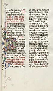 Missale: Fol. 25: Saint John with Eagle by Bartolommeo Caporali (Italian, c. 1420–1503)