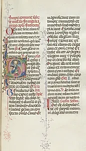 Missale: Fol. 327: Saint Bartholomew by Bartolommeo Caporali (Italian, c. 1420–1503)