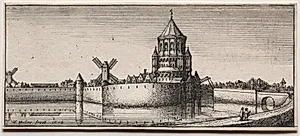 Moated Town Gate