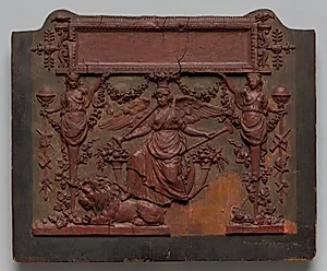 Model for the Lower Part of a Gilt Bronze Furniture Mount by Louis Auguste Alfred Beurdeley (French, 1808–1882)