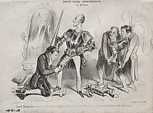 Moeurs Anglo-chevaleresques by Unknown Artist