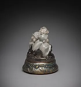 Monkey Figure by Ingeborg Plockross-Iminger (Danish, 1872–1962)