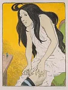 Morphine Addict by Eugène Grasset (French, 1841–1917)