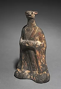 Mortuary Figure of the Zodiac Sign: Boar (Pisces) by Unknown Artist