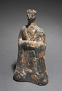 Mortuary Figure of the Zodiac Sign: Monkey (Sagittarius) by Unknown Artist