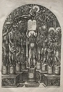 Moses Surrounded by the Patriarchs