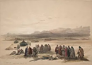 Mount Seir Wady el Chor by David Roberts (Scottish, 1796–1864)
