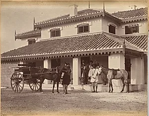 Mr. MacNull, Jhansi (verso) by Raja Deen Dayal (Indian, 1844–1905)