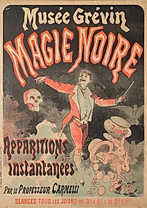Musée Grévin, Black Magic by Jules Chéret (French, 1836–1932)