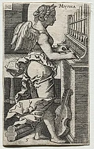 Musica by Hans Sebald Beham (German, 1500–1550)