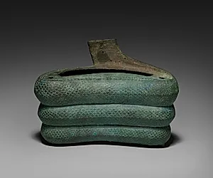 Naga-enthroned Buddha (base) by Unknown Artist