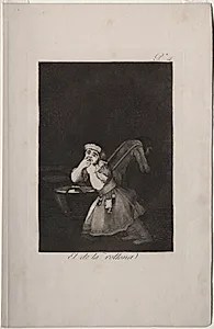 Nanny's Boy, Plate 4 by Francisco de Goya (Spanish, 1746–1828)