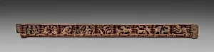 Narrative Frieze:  Forest Retreat with  Animals - Architrave from a Jain Temple by Unknown Artist