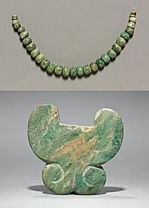 Necklace and Nose Ornament by Unknown Artist