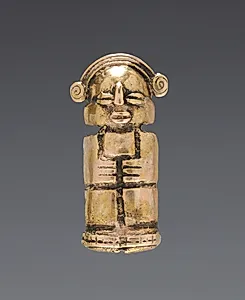 Necklace Figurine Bead by Unknown Artist
