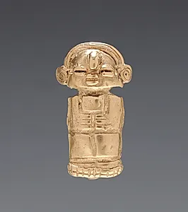 Necklace Figurine Bead by Unknown Artist